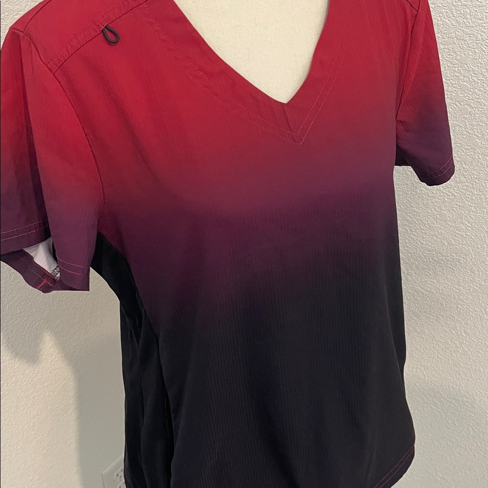 koi Red and Black Short Sleeve Tee - Picture 5 of 12